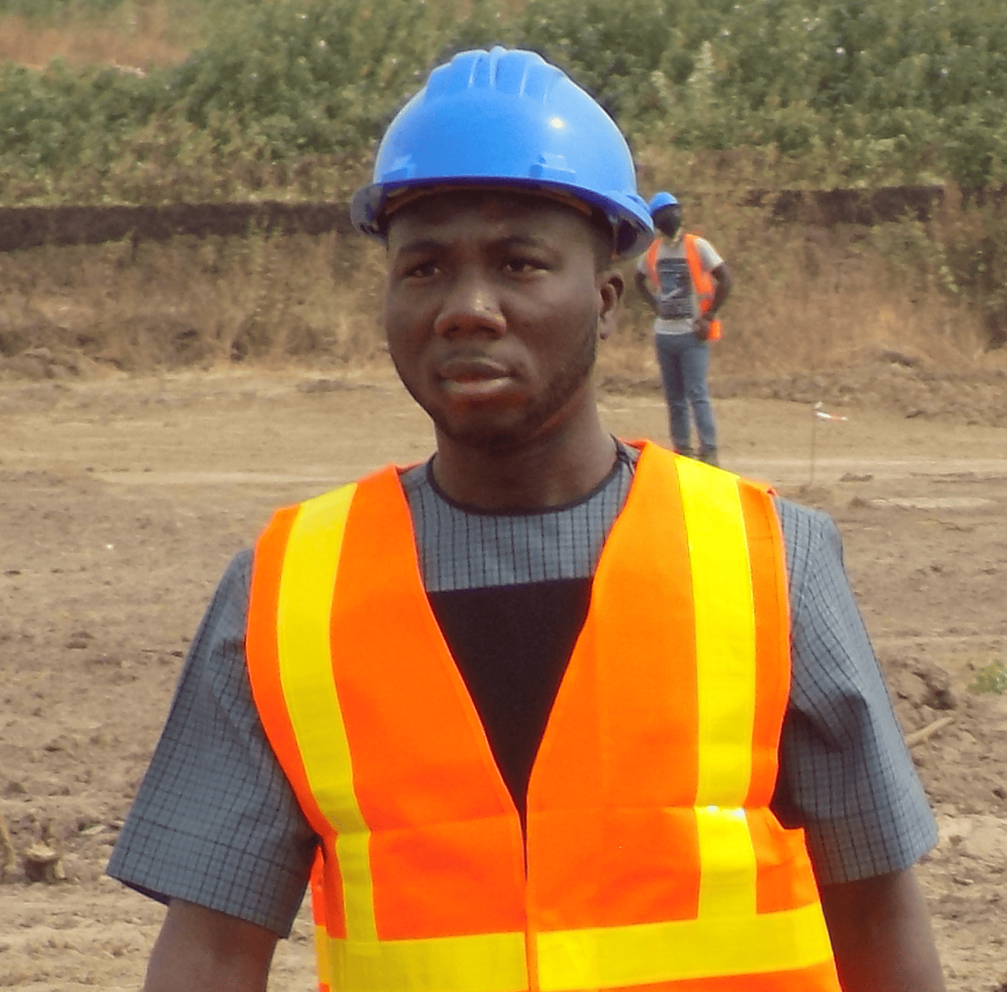 On project site